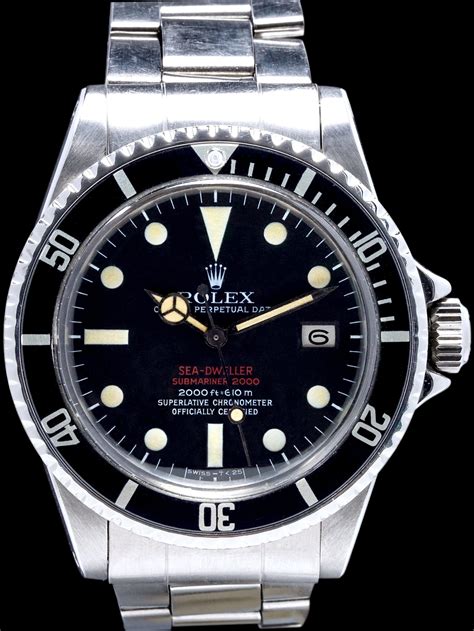 rolex sea dweller 1665 double red 1972 mark 3|Rolex Sea-Dweller price.